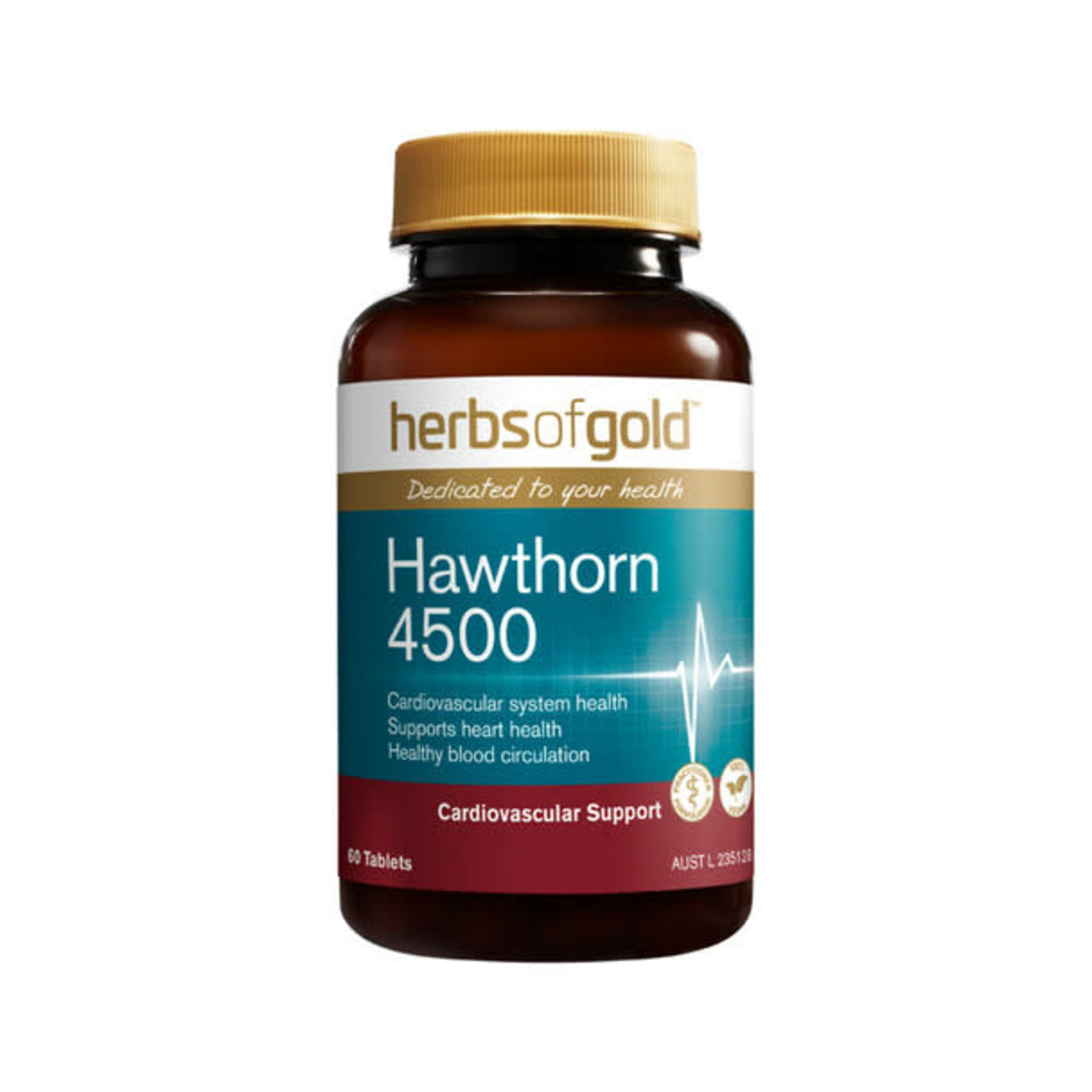 Herbs of Gold Herbs of Gold Hawthorn 4500 60 tabs