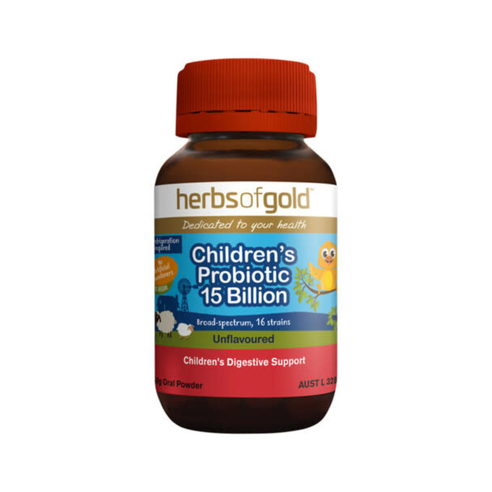 Herbs of Gold Herbs of Gold Childrens Probiotic 15 billion 50g