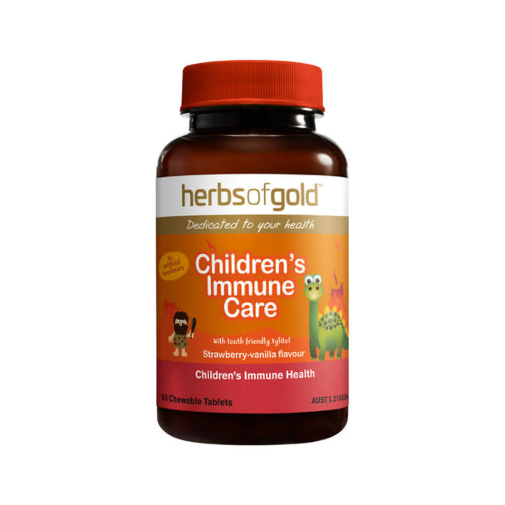 Herbs of Gold Herbs of Gold Childrens Immune Care (Chewable) Strawberry 60 tabs