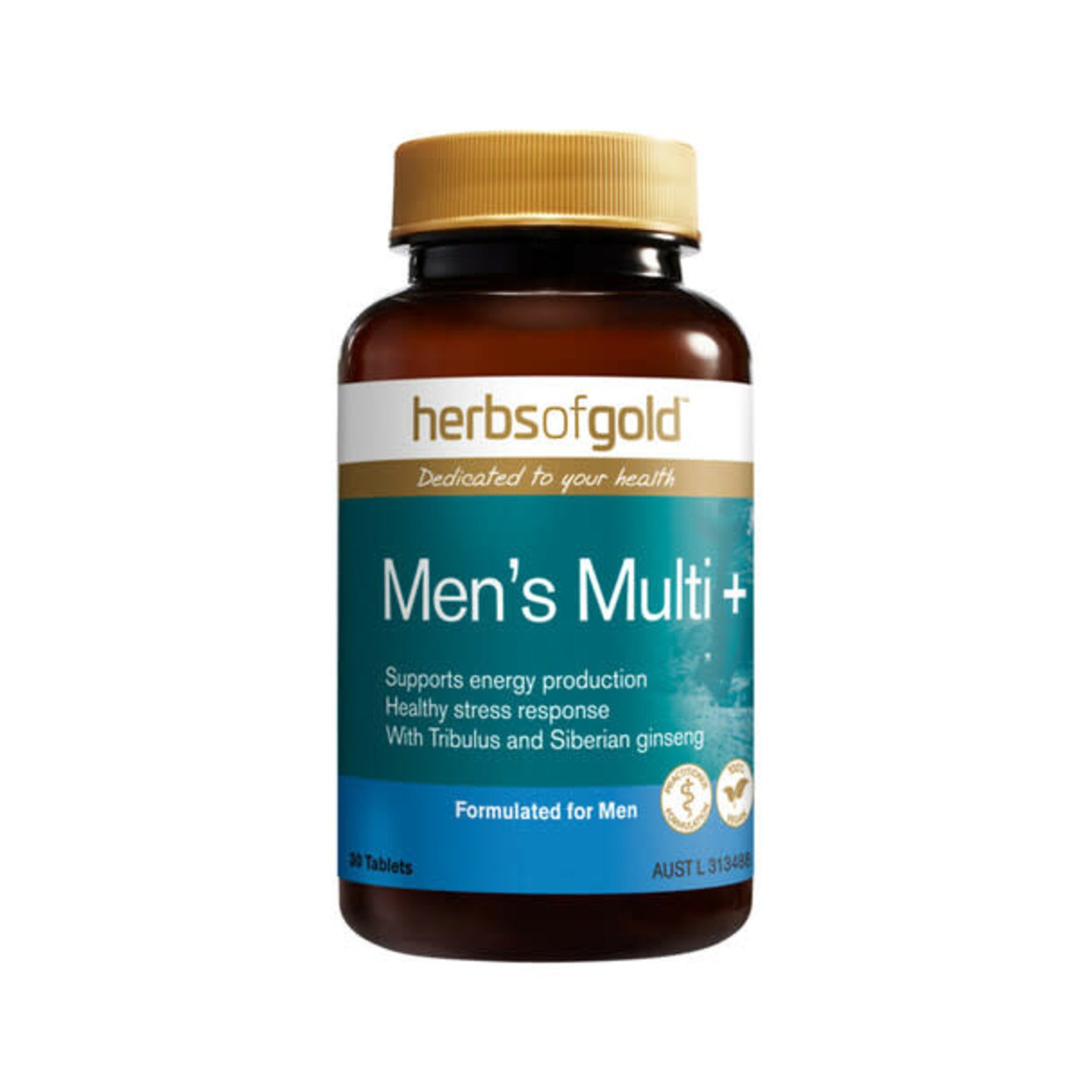 Herbs of Gold Herbs of Gold Men’s Multi + 30 tabs