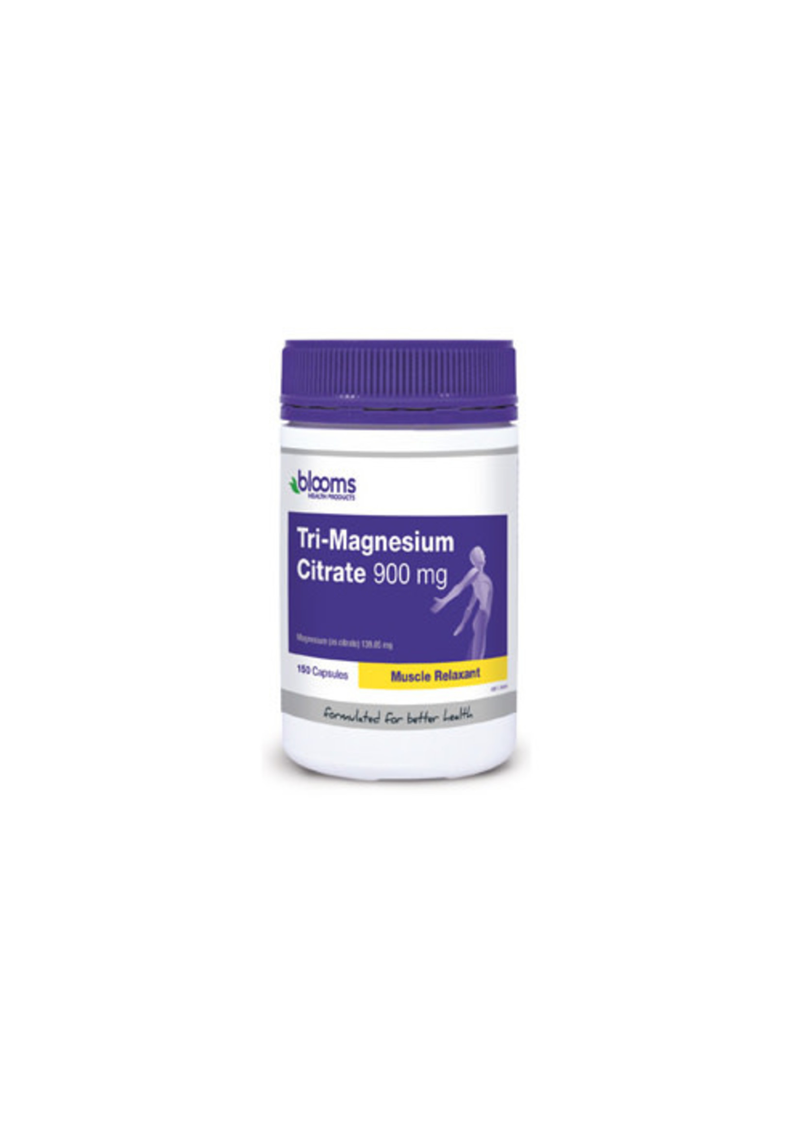 Blooms Blooms Tri-Magnesium Citrate 900mg 150 caps