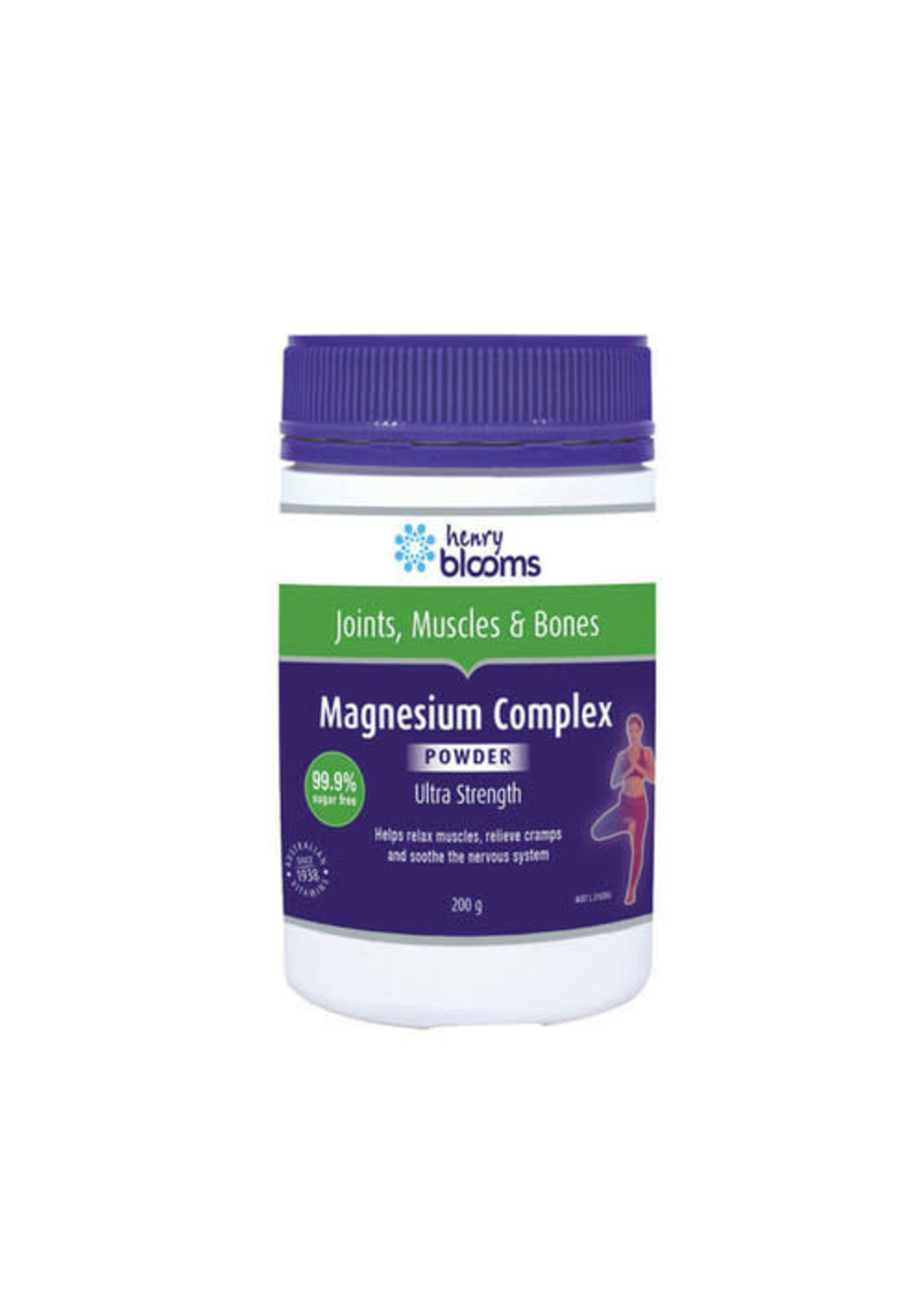 Henry Blooms Blooms Magnesium Complex Powder 200mg
