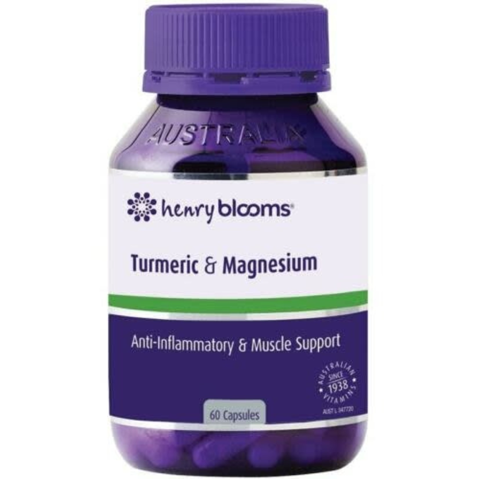 Blooms Blooms Turmeric & Magnesium 60 caps