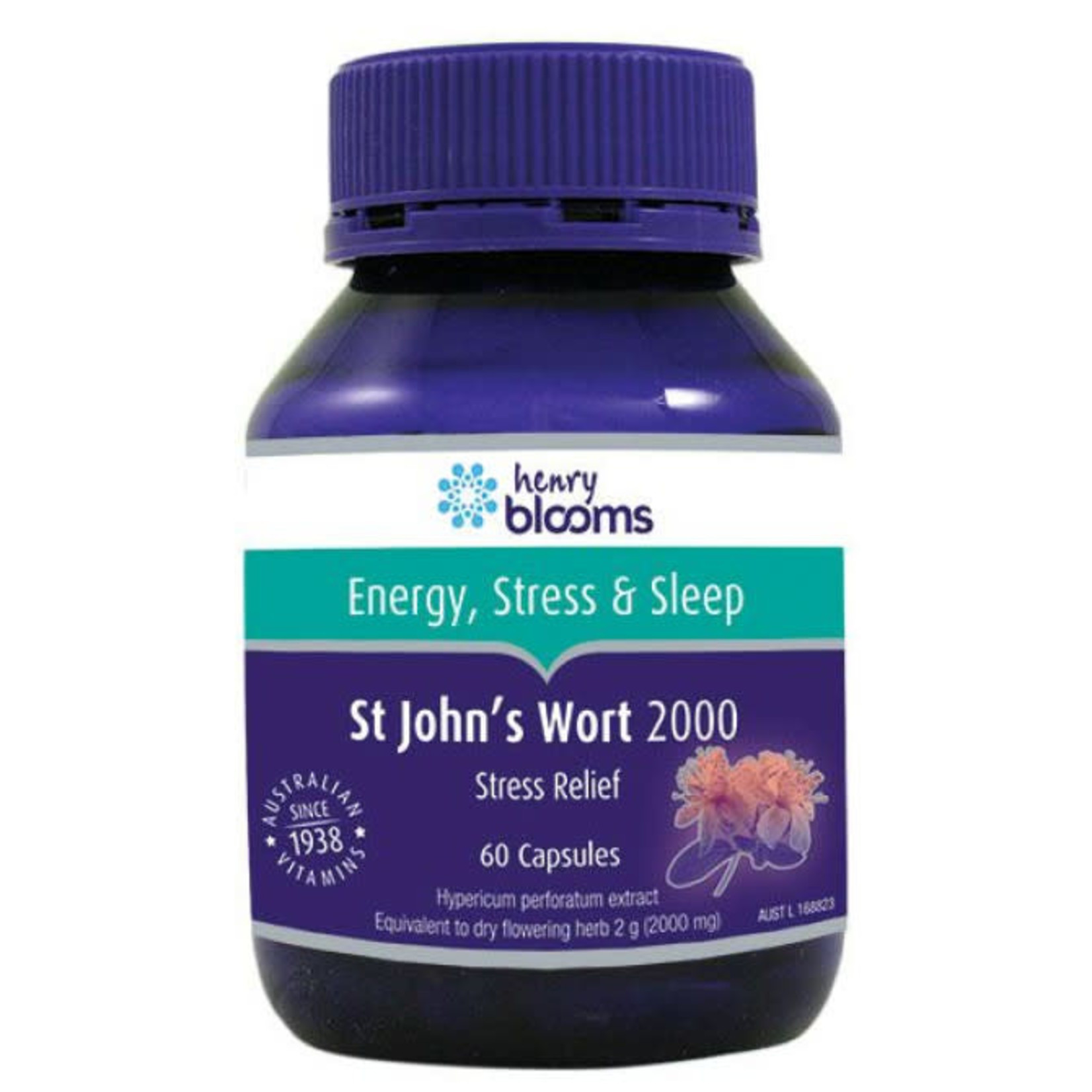 Blooms Blooms St Johns Wort 2000mg 60 capsules (DSCONTINUED)