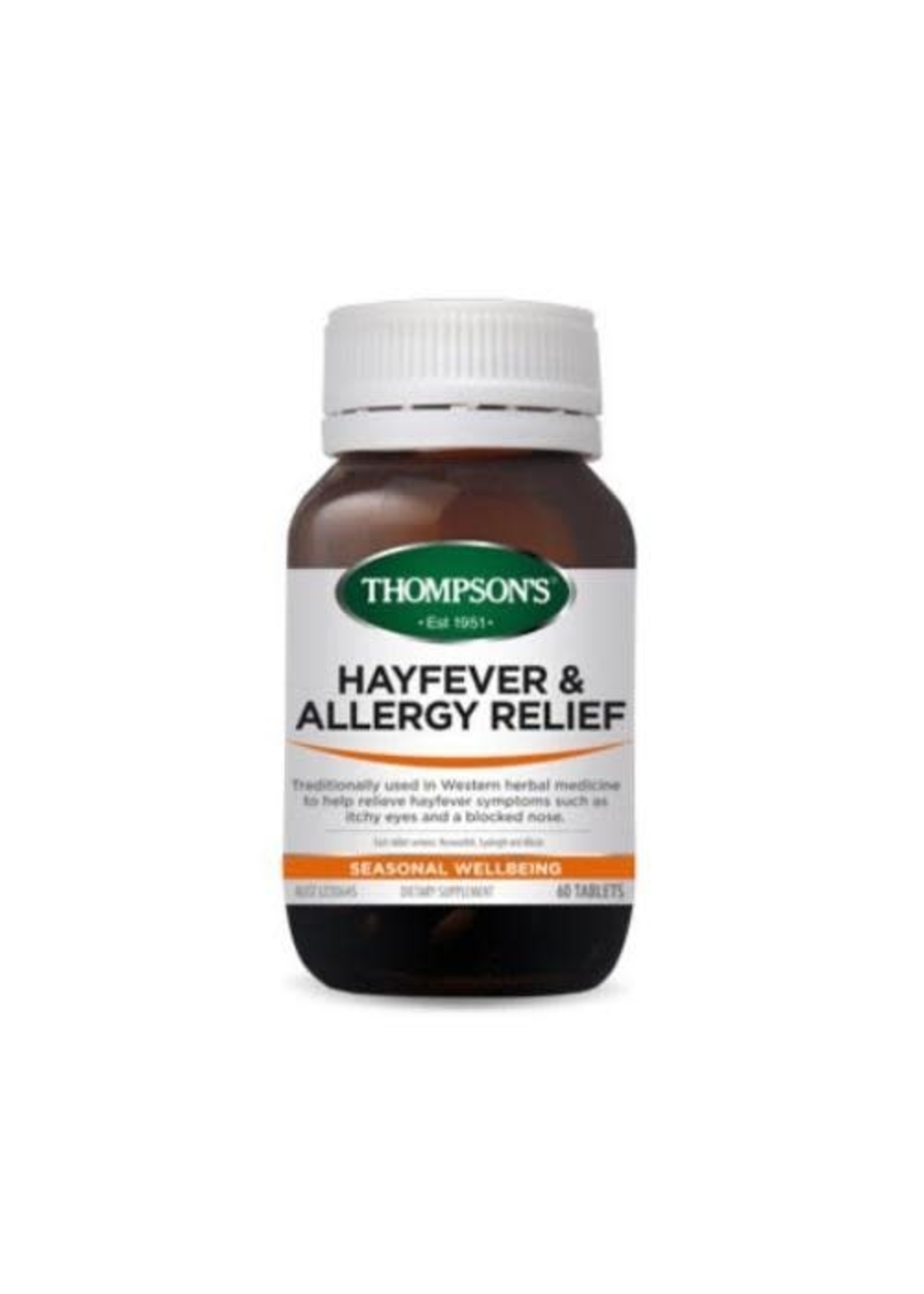 Thompson's Thompson's Hayfever & Allergy Relief 60 tabs