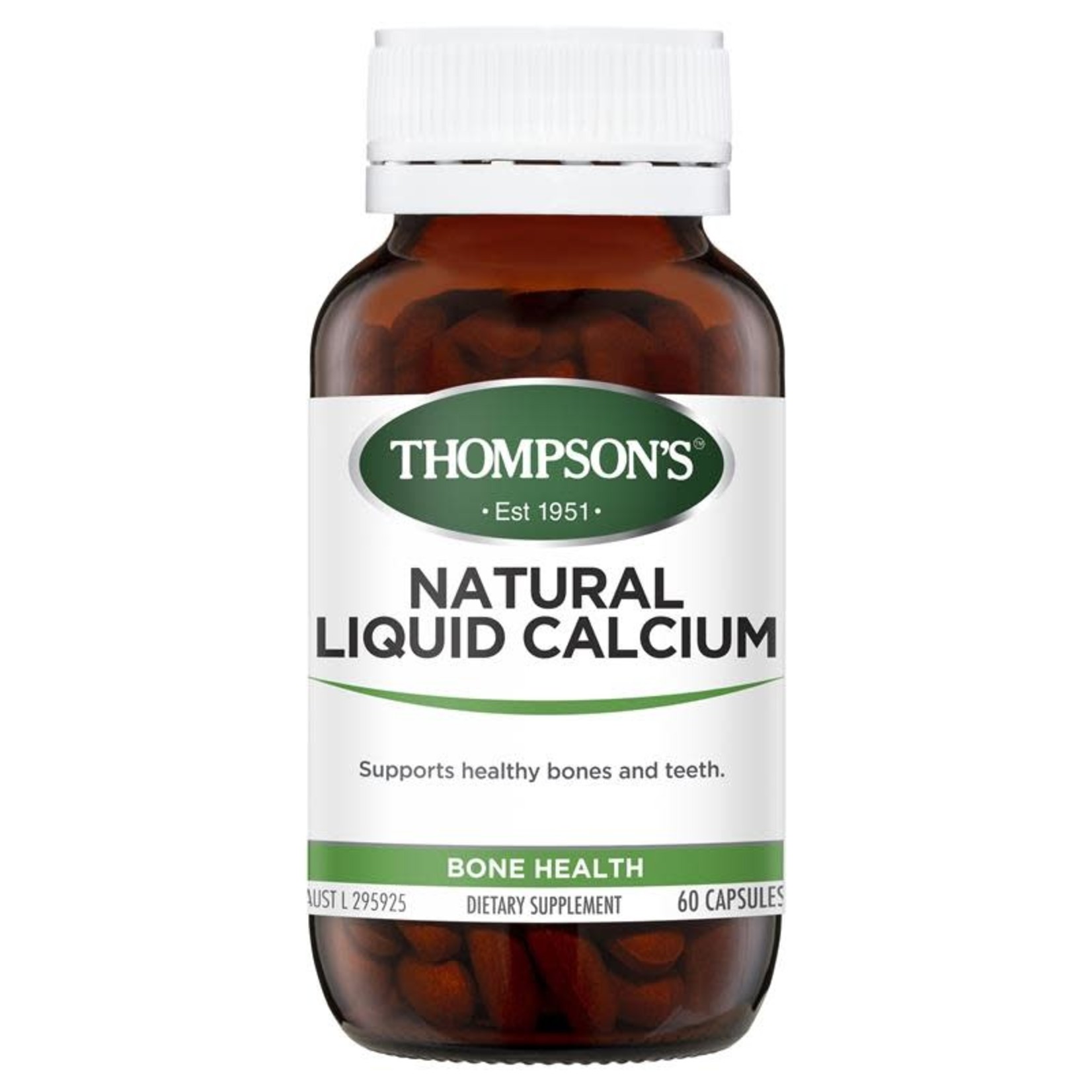 Thompson's Thompsons Natural Liquid Calcium 60 caps