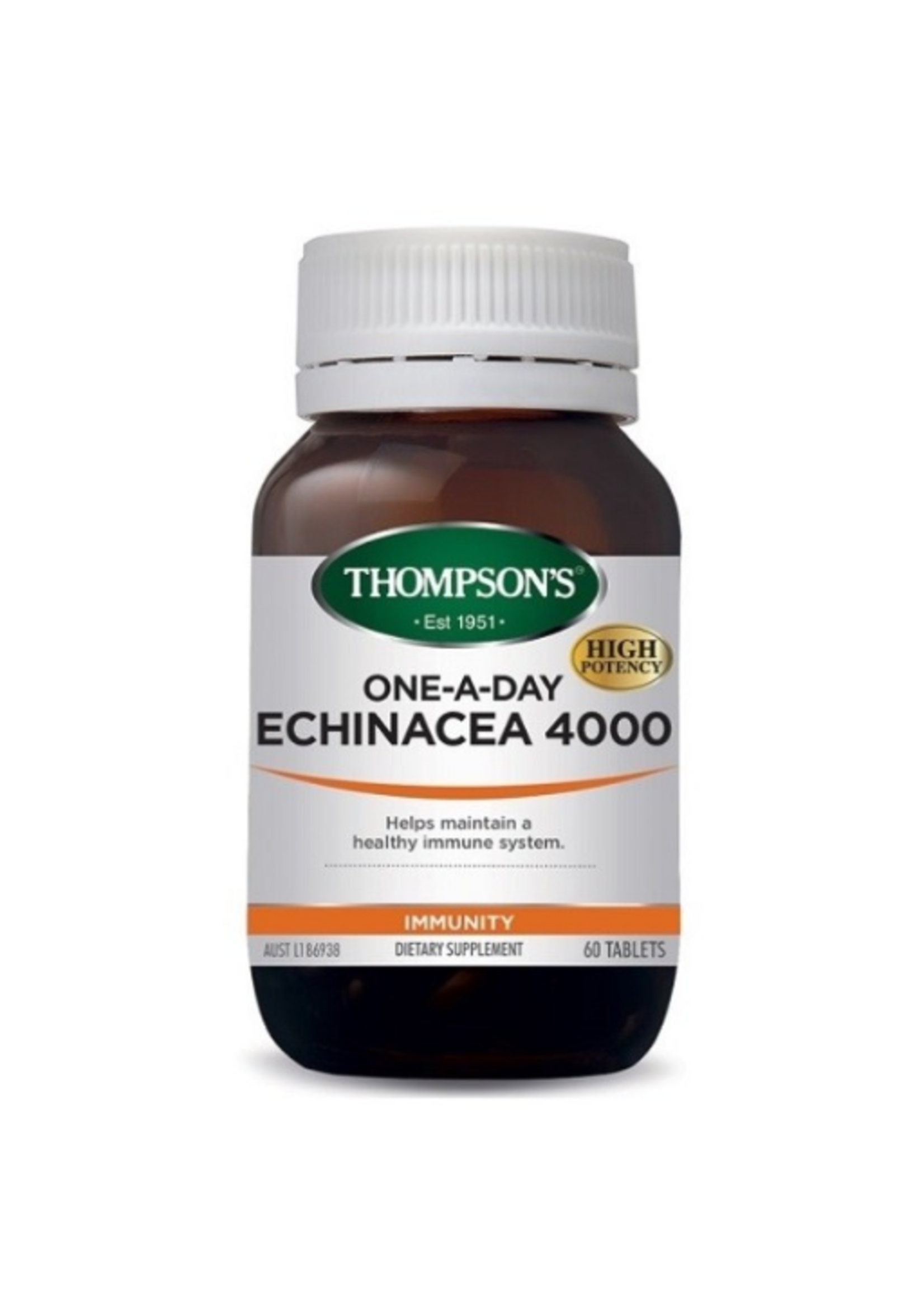 Thompsons Thompsons One -a-day Echinacea 4000 mg  60 Tabs