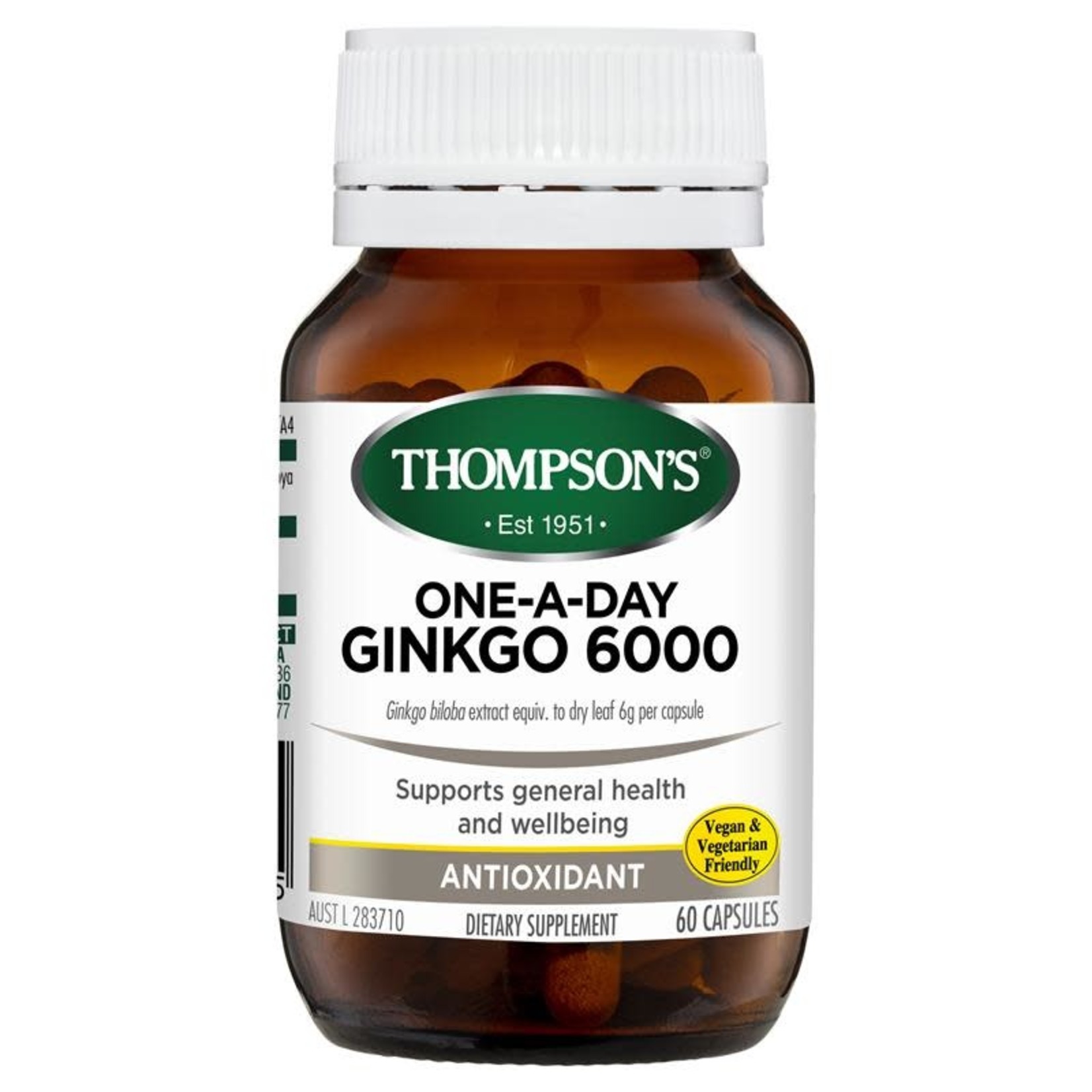 Thompson's Thompsons One a day Ginkgo 6000 60 caps