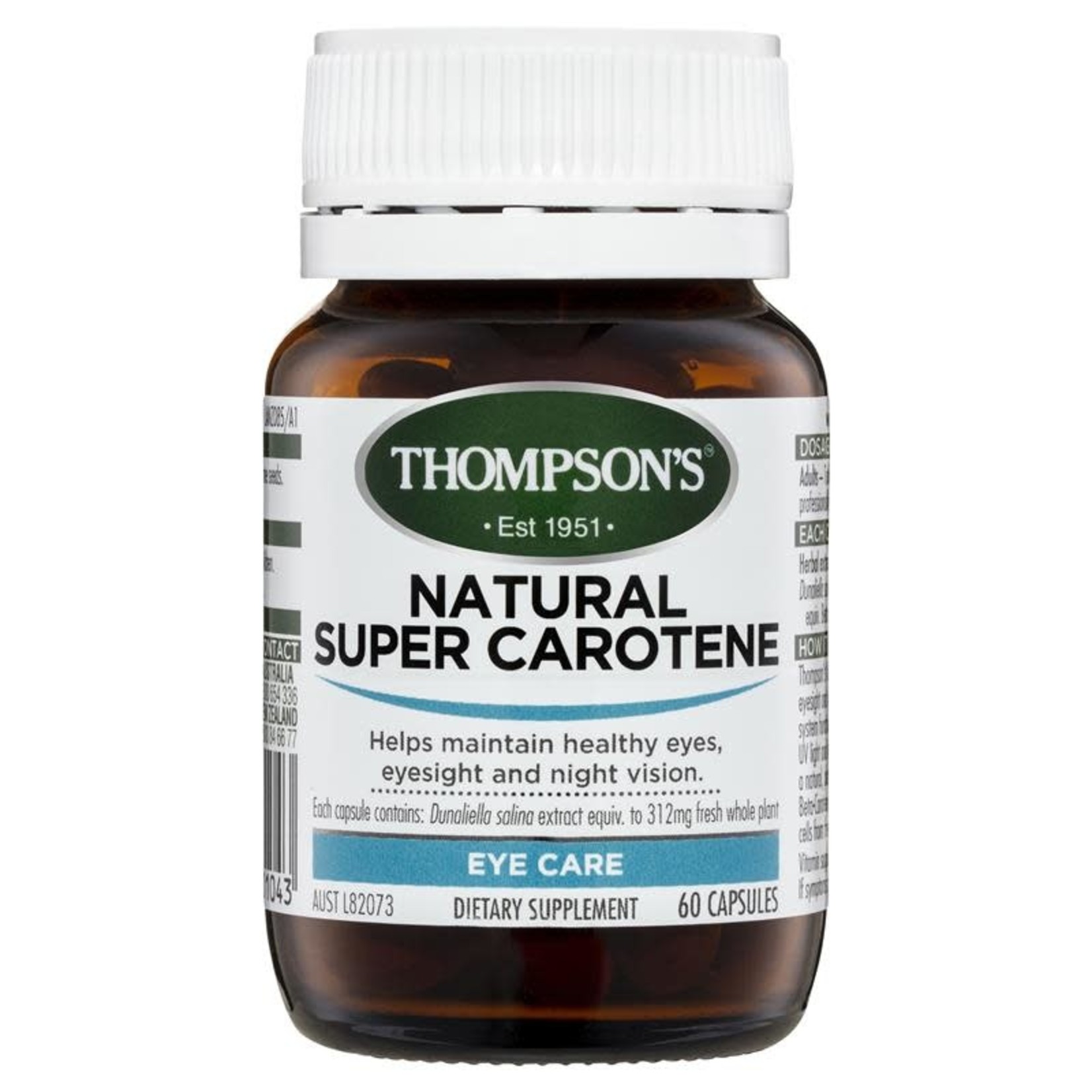 Thompson's Thompson's Natural Super Carotene 60 caps