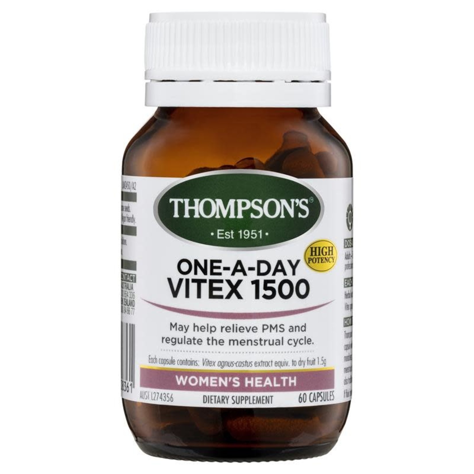 Thompson's Thompsons One a day Vitex 1500 60 caps