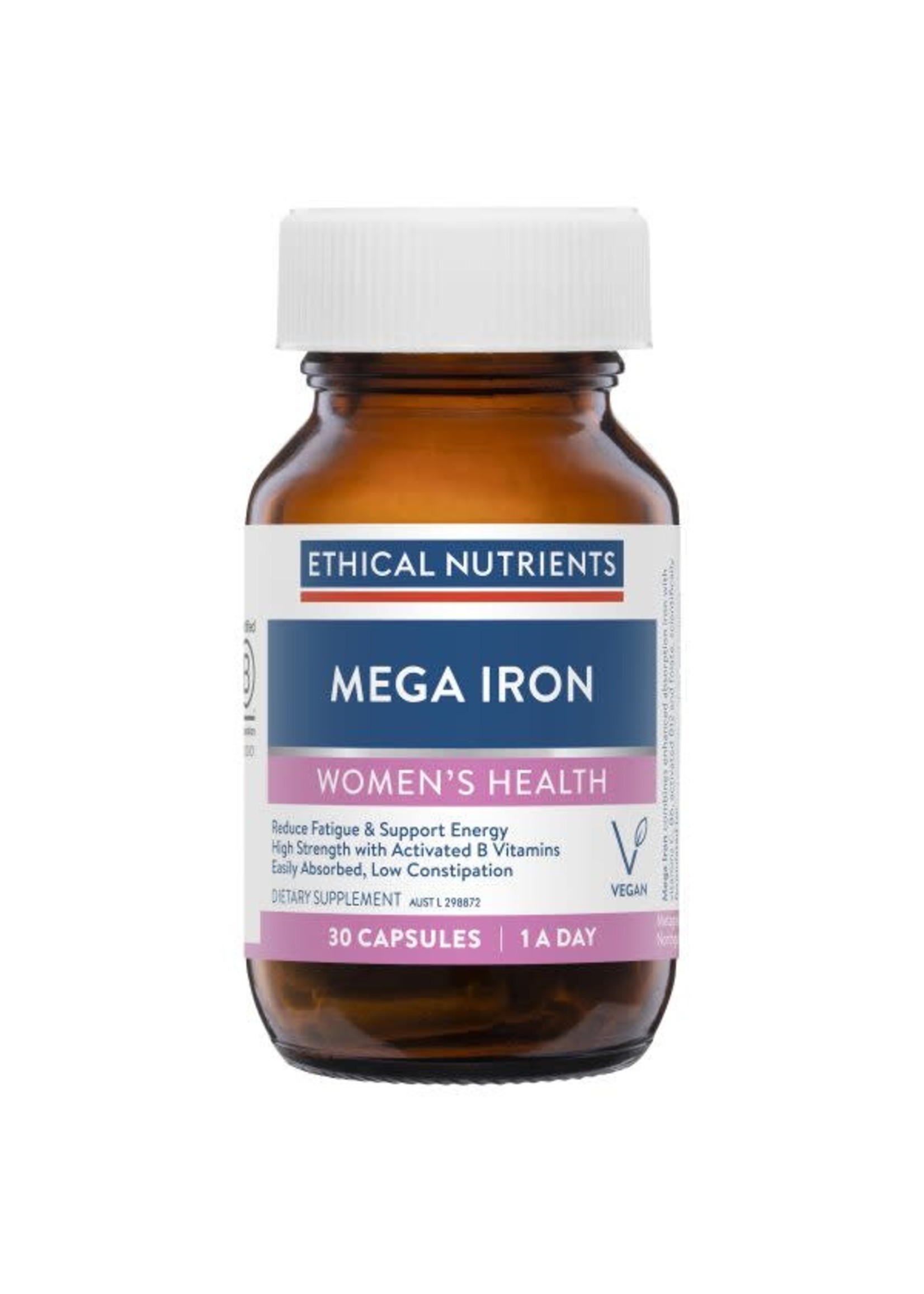 ETHICAL NUTRIENTS Ethical Nutrients Mega Iron 30 caps