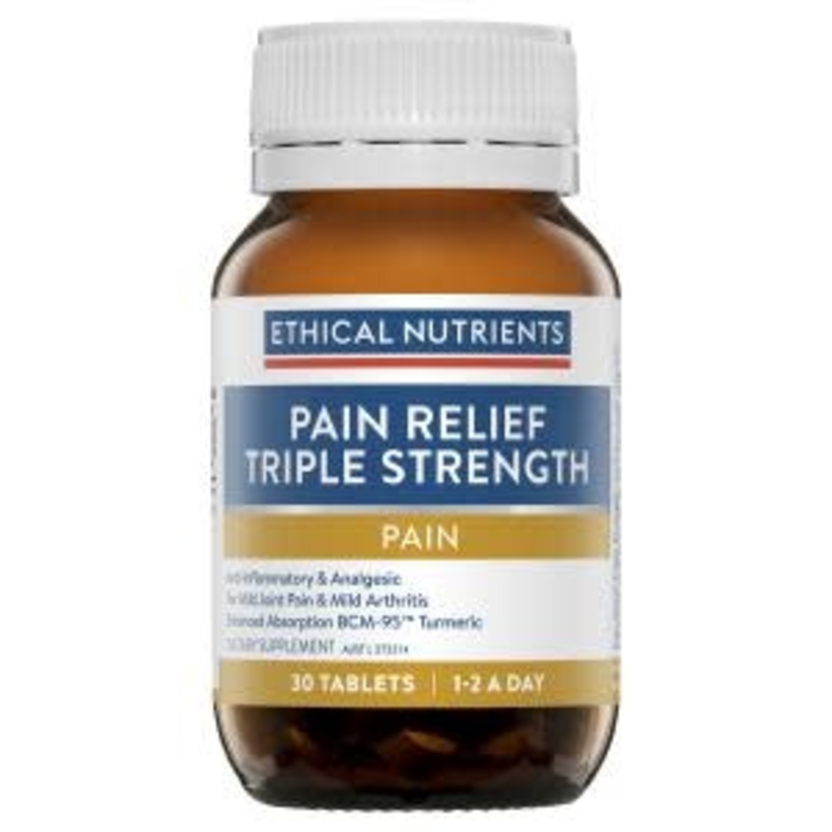 ETHICAL NUTRIENTS Ethical Nutrients Pain Relief  triple strenght 30 Tabs