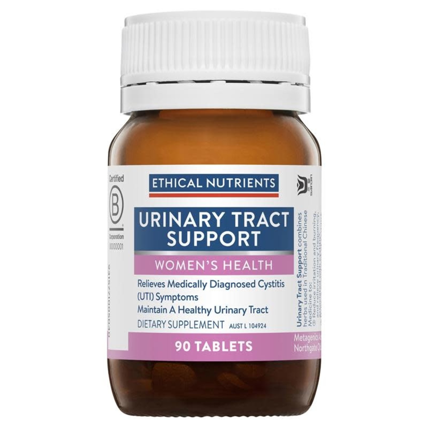 ETHICAL NUTRIENTS Ethical Nutrients Urinary Tract Support 90 tabs