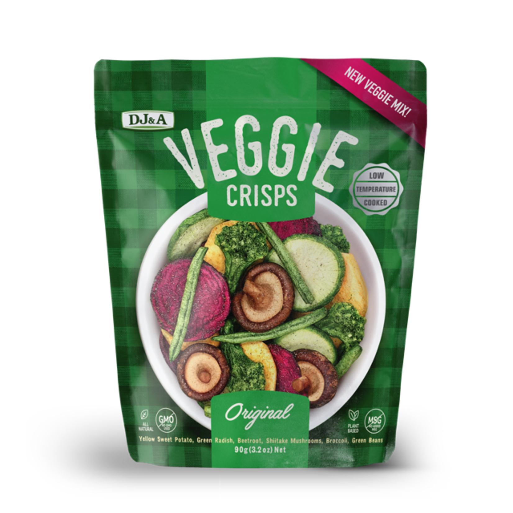 DJ & A DJ & A Veggie Crisps 90g