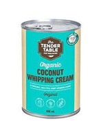 The tender table The Tender Table  Organic Coconut Whipping Cream Original 400ml