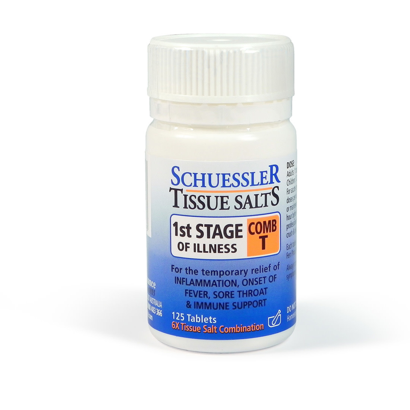 Schuessler Schuessler Tissue Salts Comb T 125 tabs