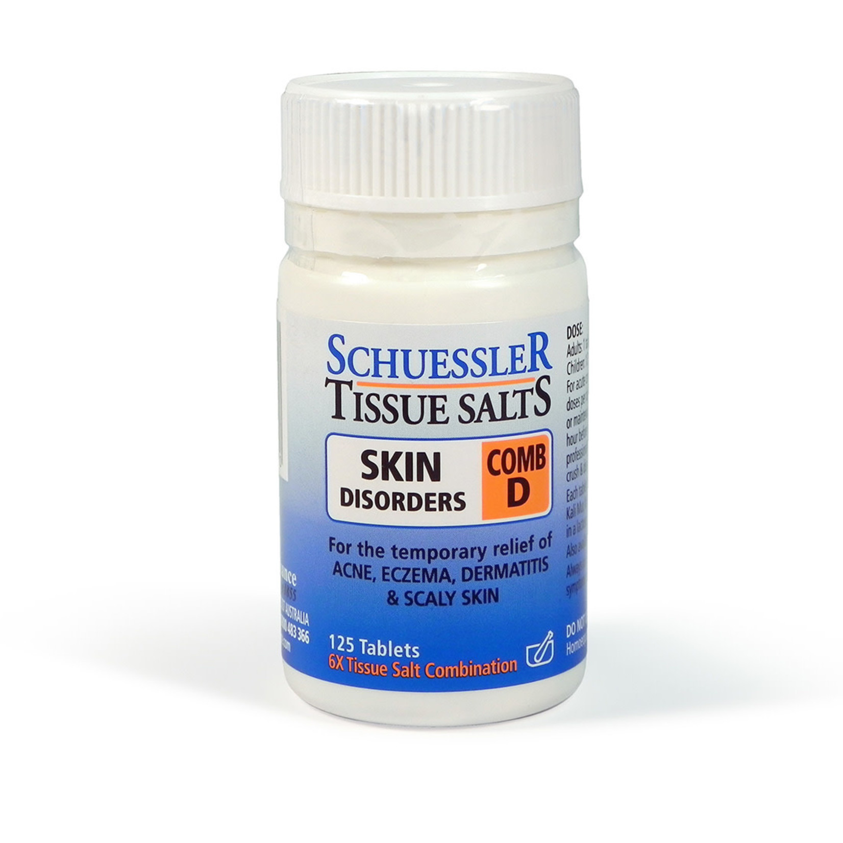 Schuessler Schuessler Tissue Salts Comb D 125 tabs
