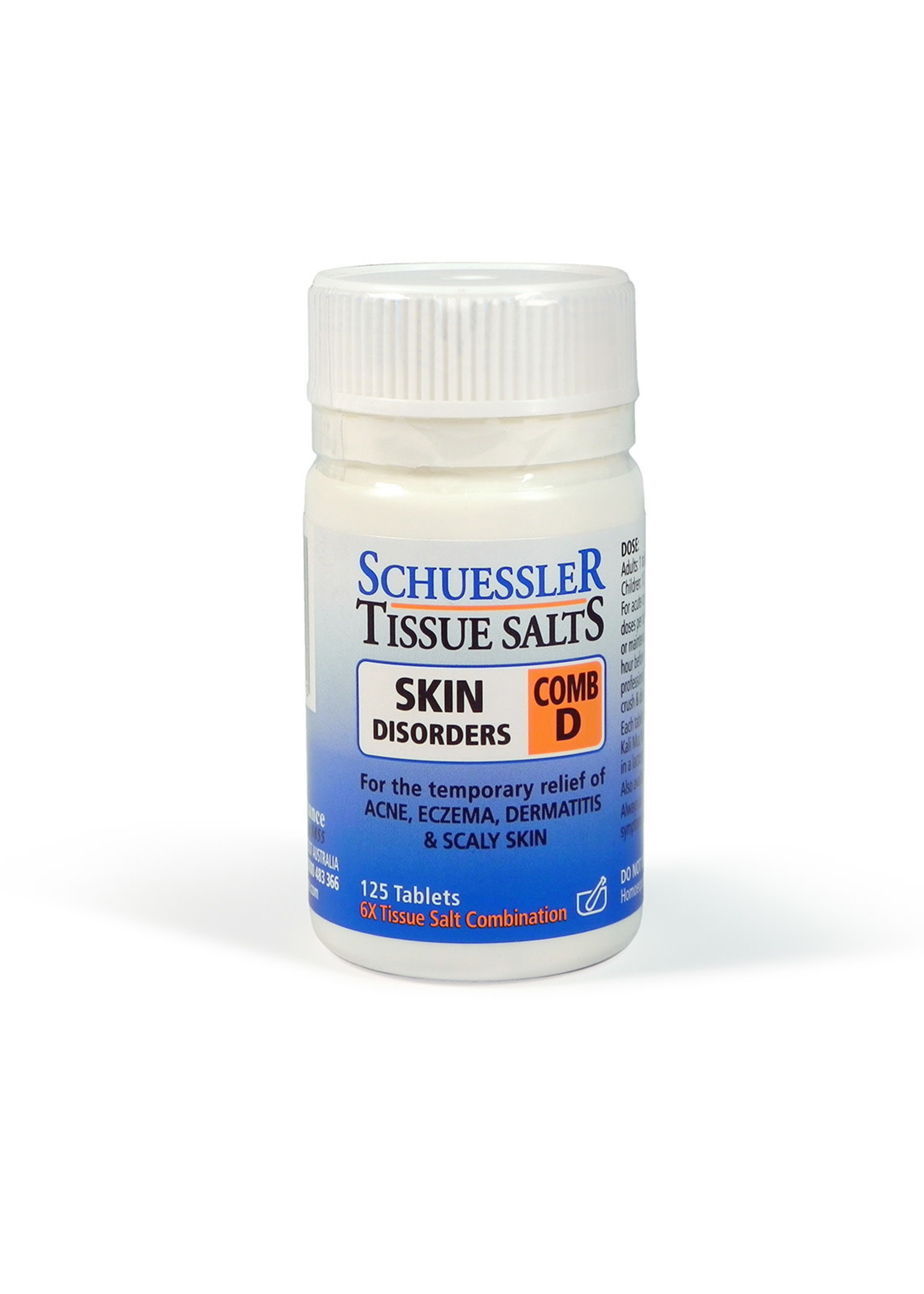 Schuessler Schuessler Tissue Salts Comb D 125 tabs