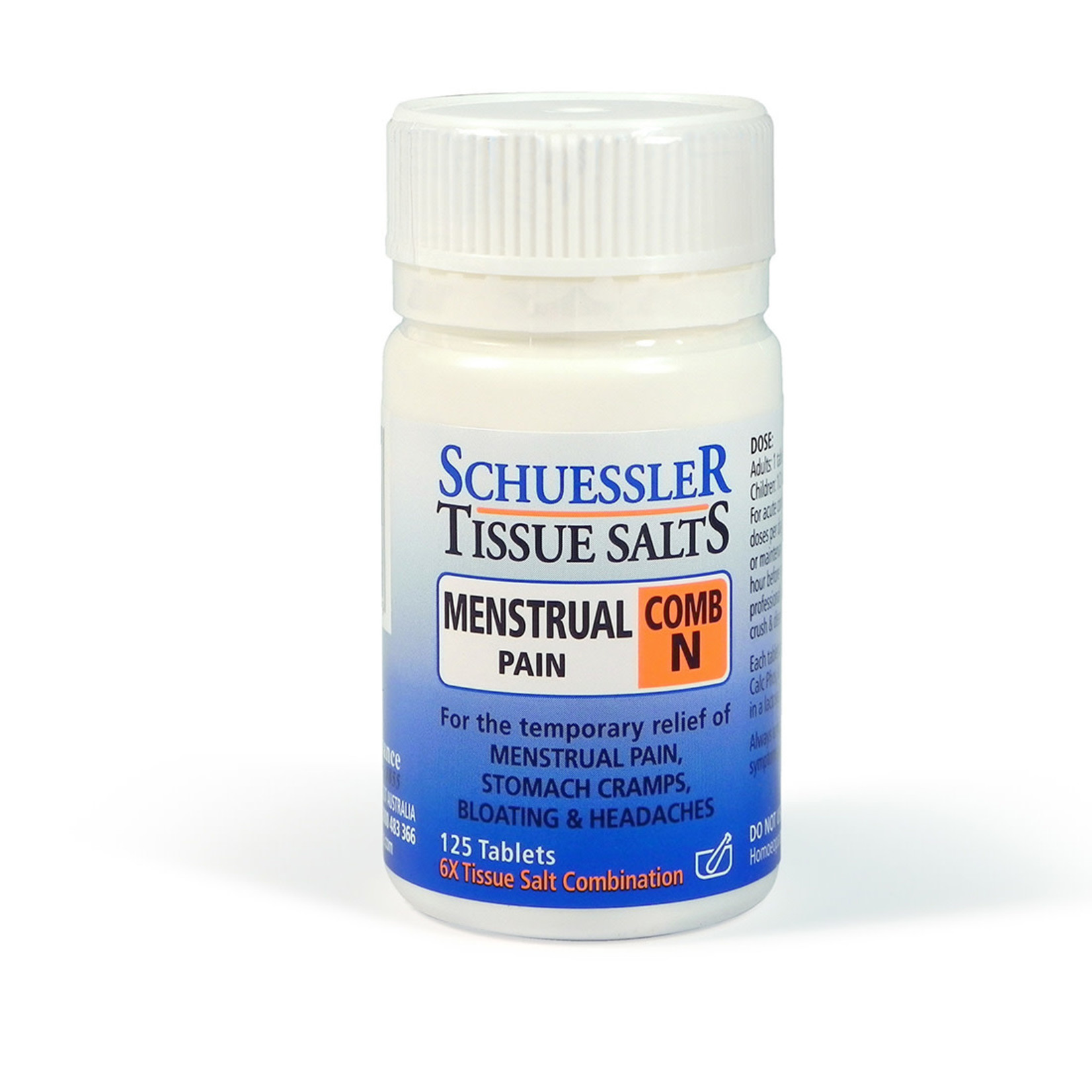 Schuessler Schuessler Tissue Salts Comb N 125 tabs