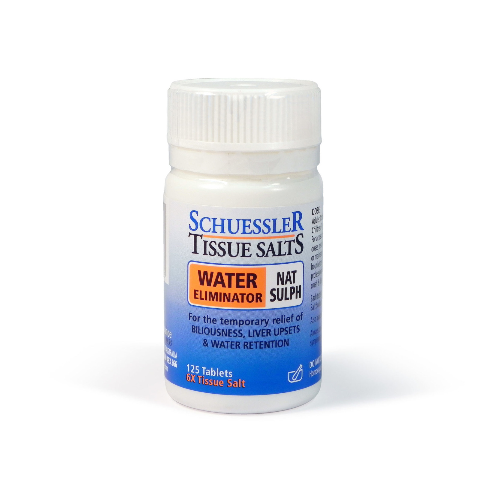 Schuessler Schuessler Tissue Salts Nat Sulph 125 Tab