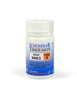 Martin & Pleasance Schuessler Tissue Salts Weak Nails Comb  K 125 tabs