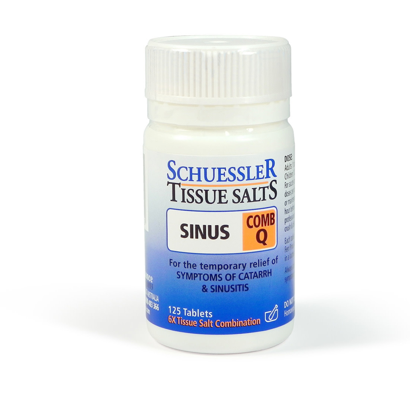Schuessler Schuessler Tissue Salts Comb Q 125 Tab