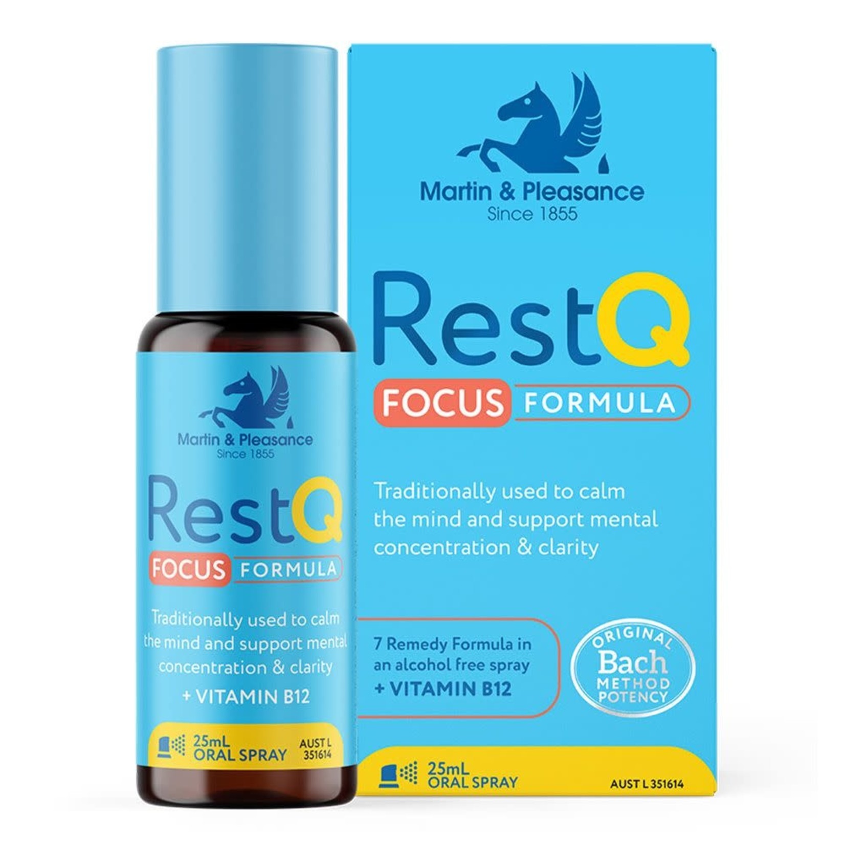 Martin & Pleasance Martin & Pleasance RestQ Focus Formula 25ml spray