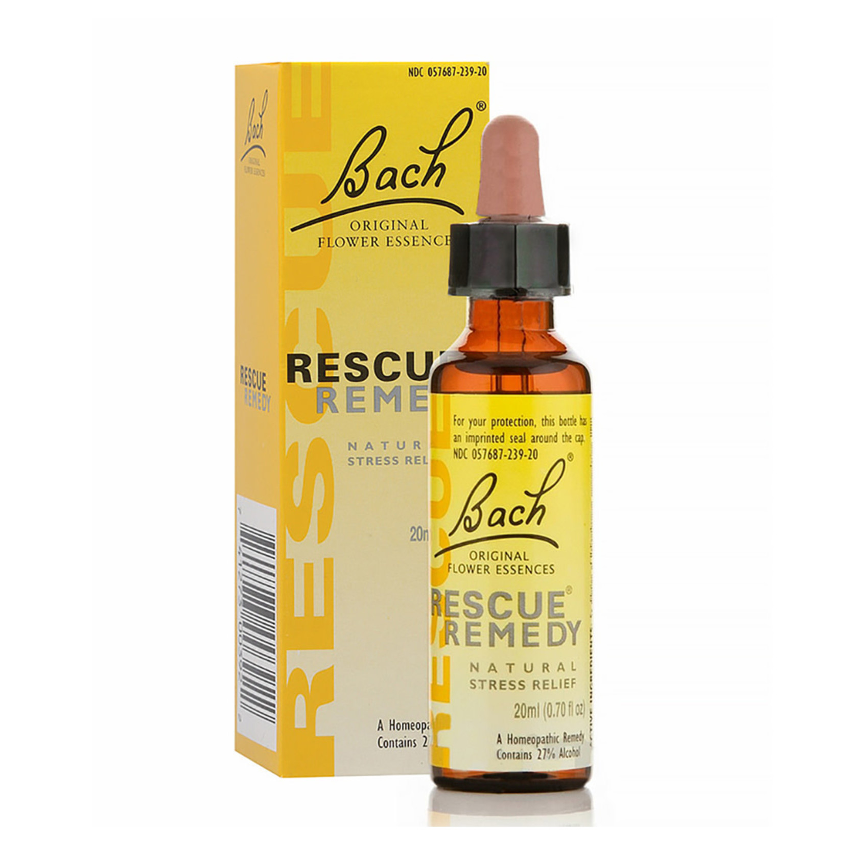 Bach Flower Remedies Bach Flower Rescue Remedy Drops 20 ml
