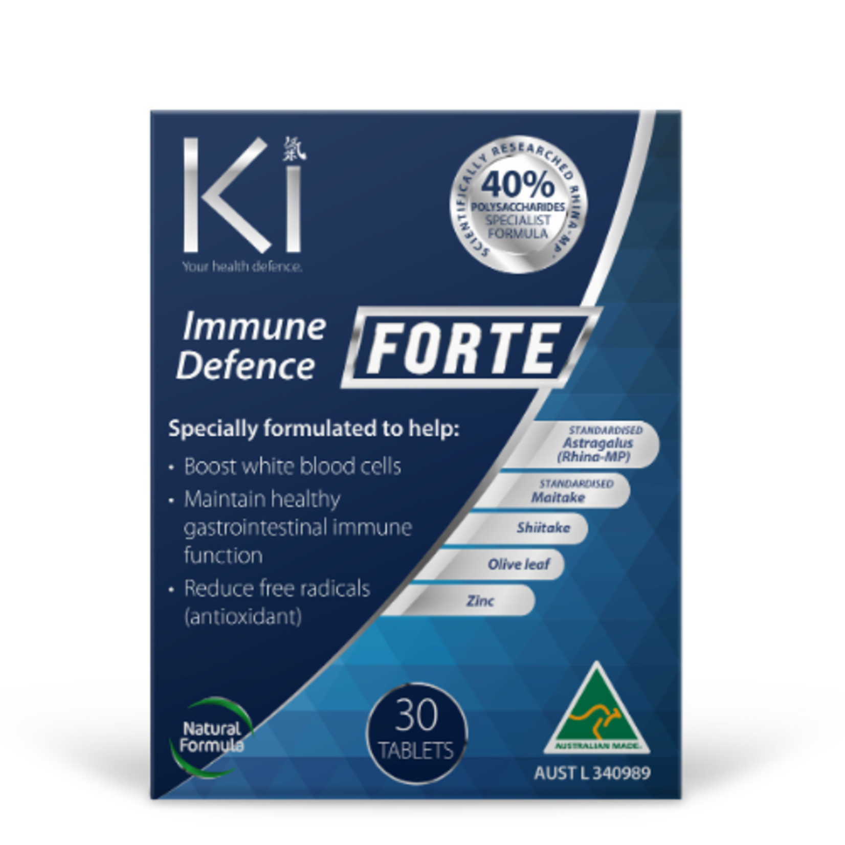 Martin & Pleasance Ki Immune Defence Forte 30 tabs (DNR)
