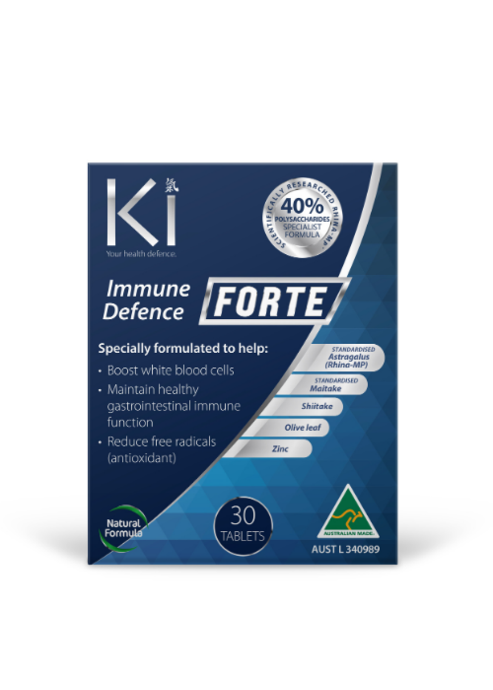 Martin & Pleasance Ki Immune Defence Forte 30 tabs (DNR)