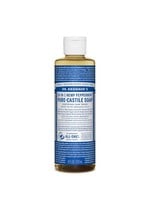 Dr Bronners Dr Bronners Organic Pure Castile Liquid Soap Peppermint 237ml ( Dark Blue)