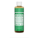 Dr Bronners Dr Bronners Organic Pure Castile Liquid Soap  Almond 237 ml (Dark Green)