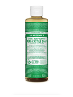 Dr Bronners Dr Bronners Organic Pure Castile Liquid Soap  Almond 237 ml (Dark Green)