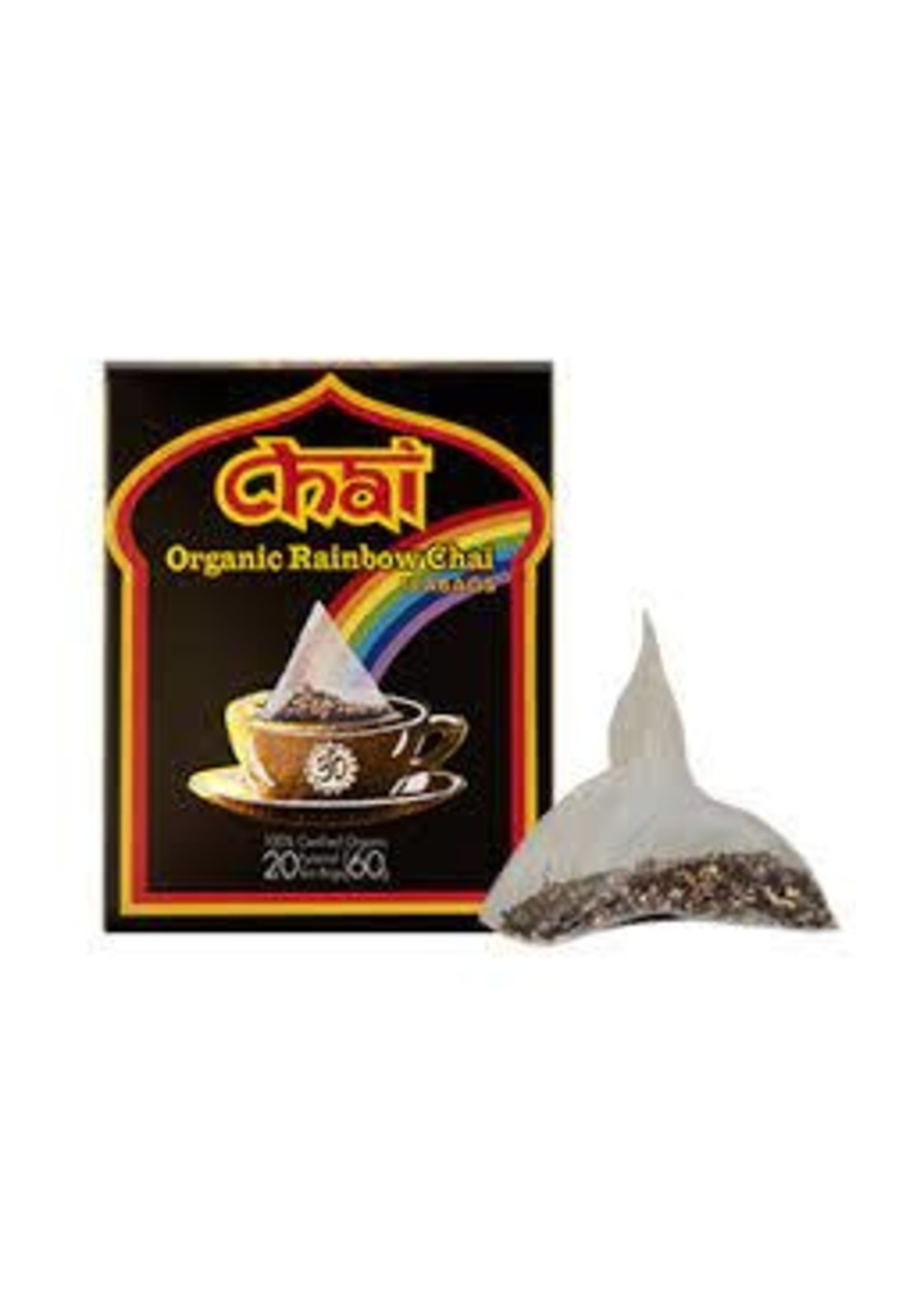 Chai Tea Chai Tea Organic Rainbow Chai Tea Bags 1x20