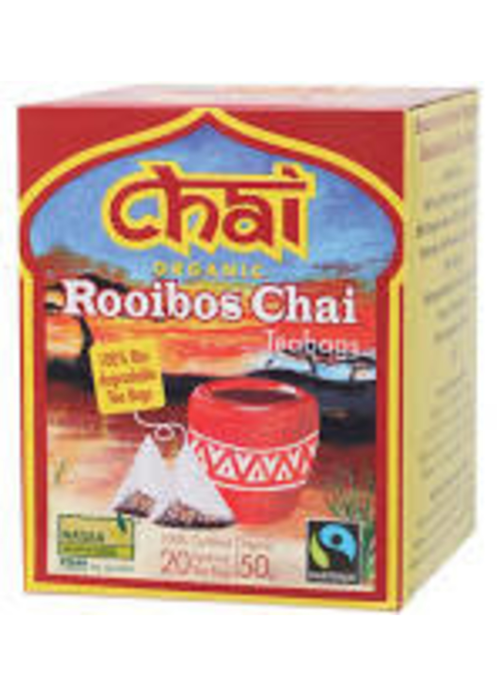 Chai Tea Chai Tea Organic Rooibos Chai 20 tea bags