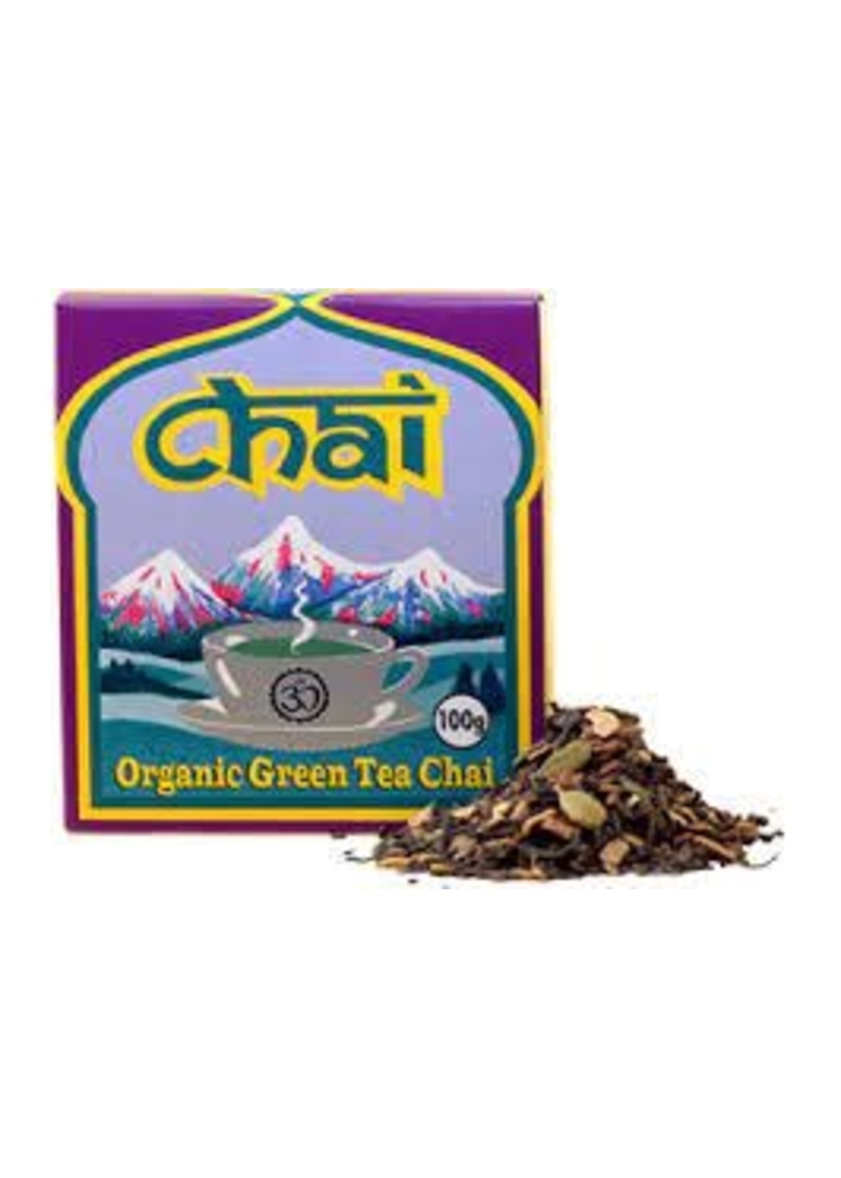 Chai Tea Chai Tea Organic Green Tea Chai 100 grams