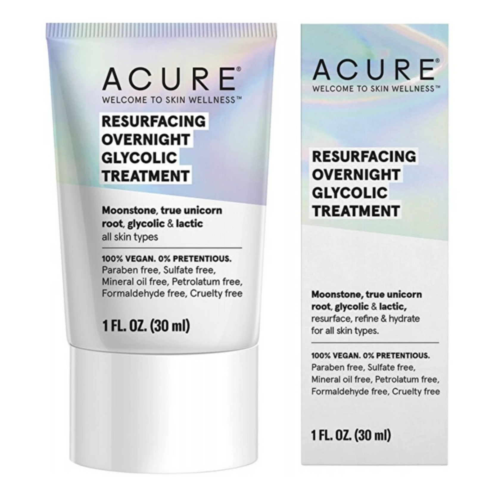 Acure Acure Resurfacing Overnight Glycolic Treatment