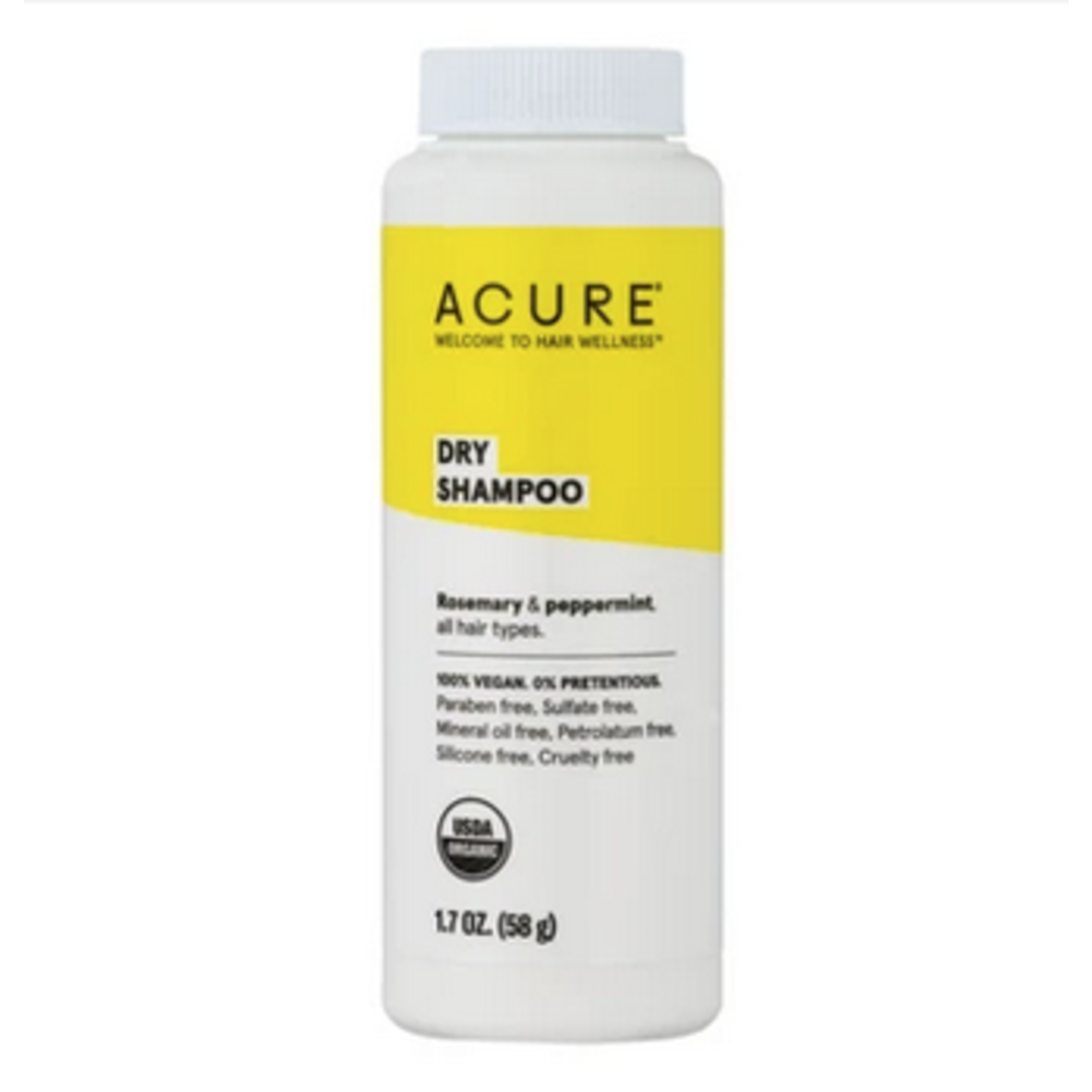 Acure Dry Shampoo Rosemary & Peppermint 48g