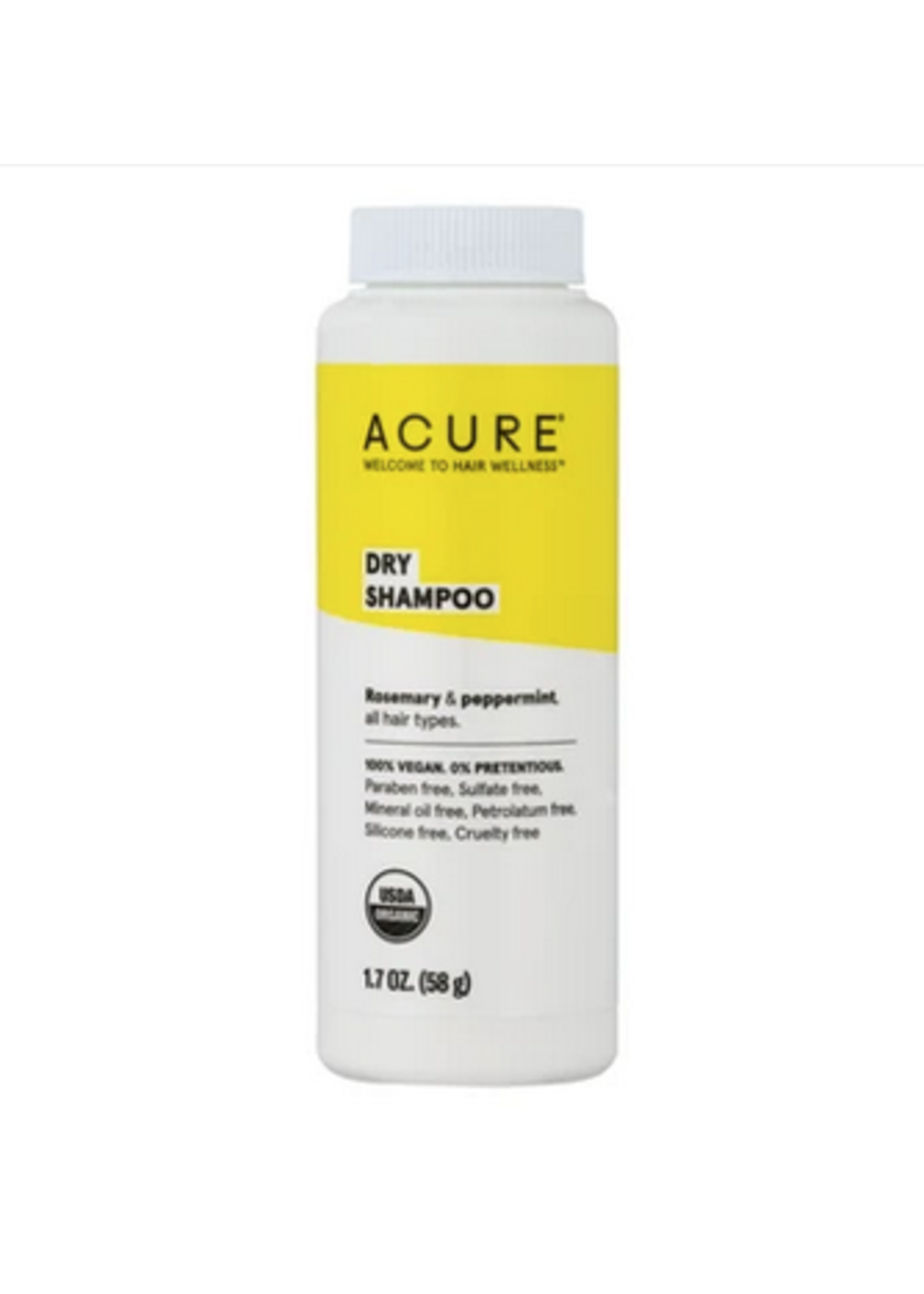 Acure Acure Dry Shampoo Rosemary & Peppermint 48g