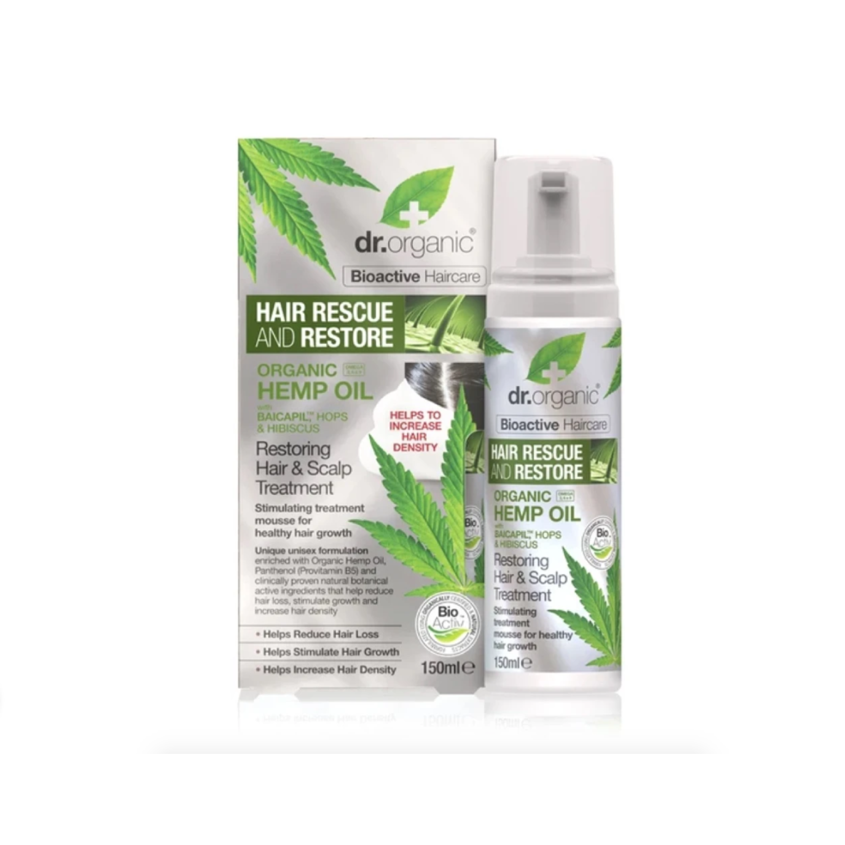 Dr Organic Dr. Organics Restoring Hair & Scalp Treatment 150ml
