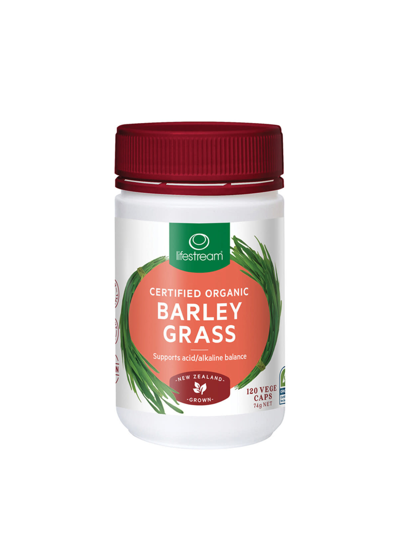 LIFESTREAM Lifestream  Organic  Barley Grass 120caps