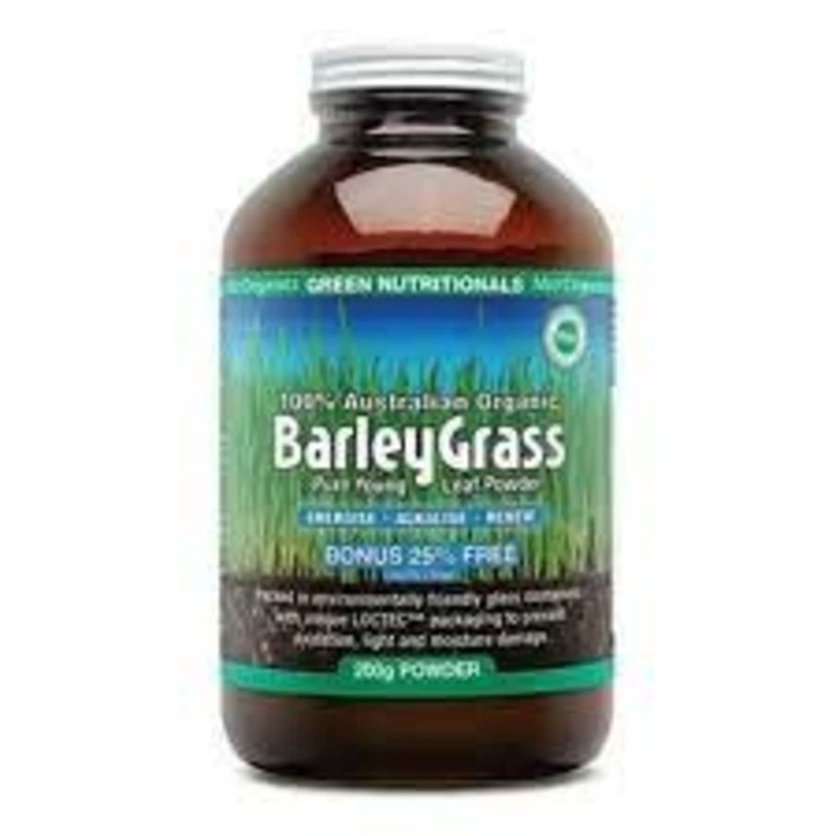 Unique Health Products Green Nutritionals Barley Grass 200g