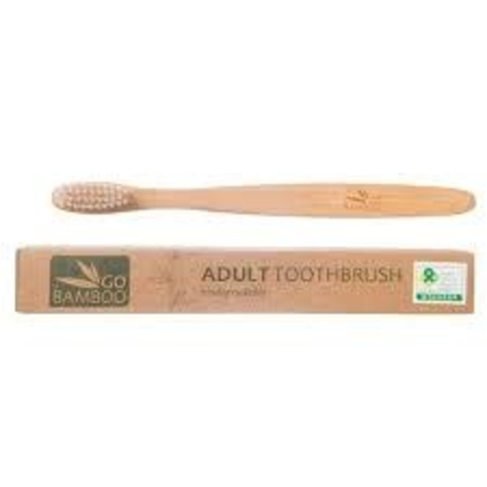 Go Bamboo Go Bamboo Adult Toothbrush