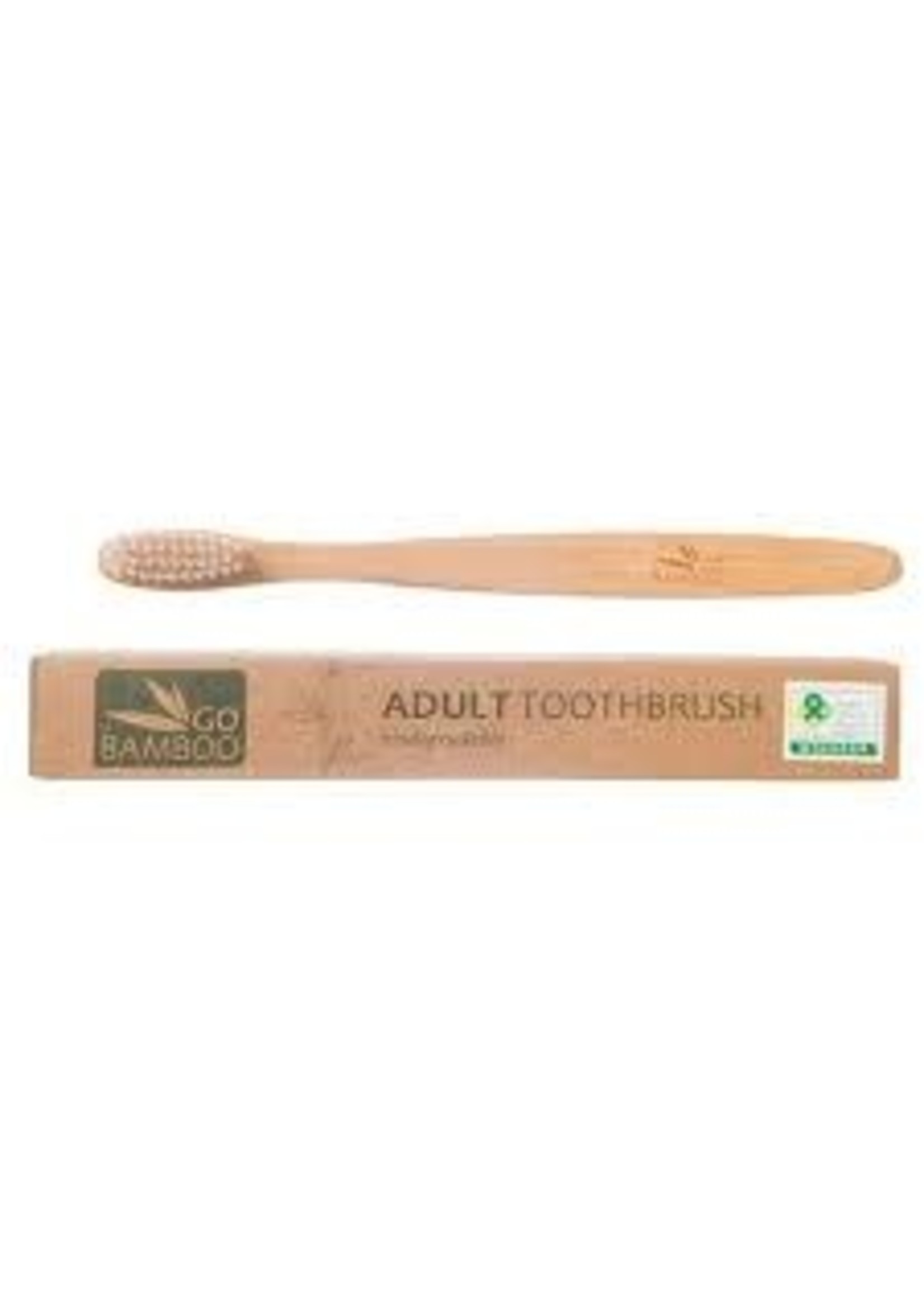 Go Bamboo Go Bamboo Adult Toothbrush