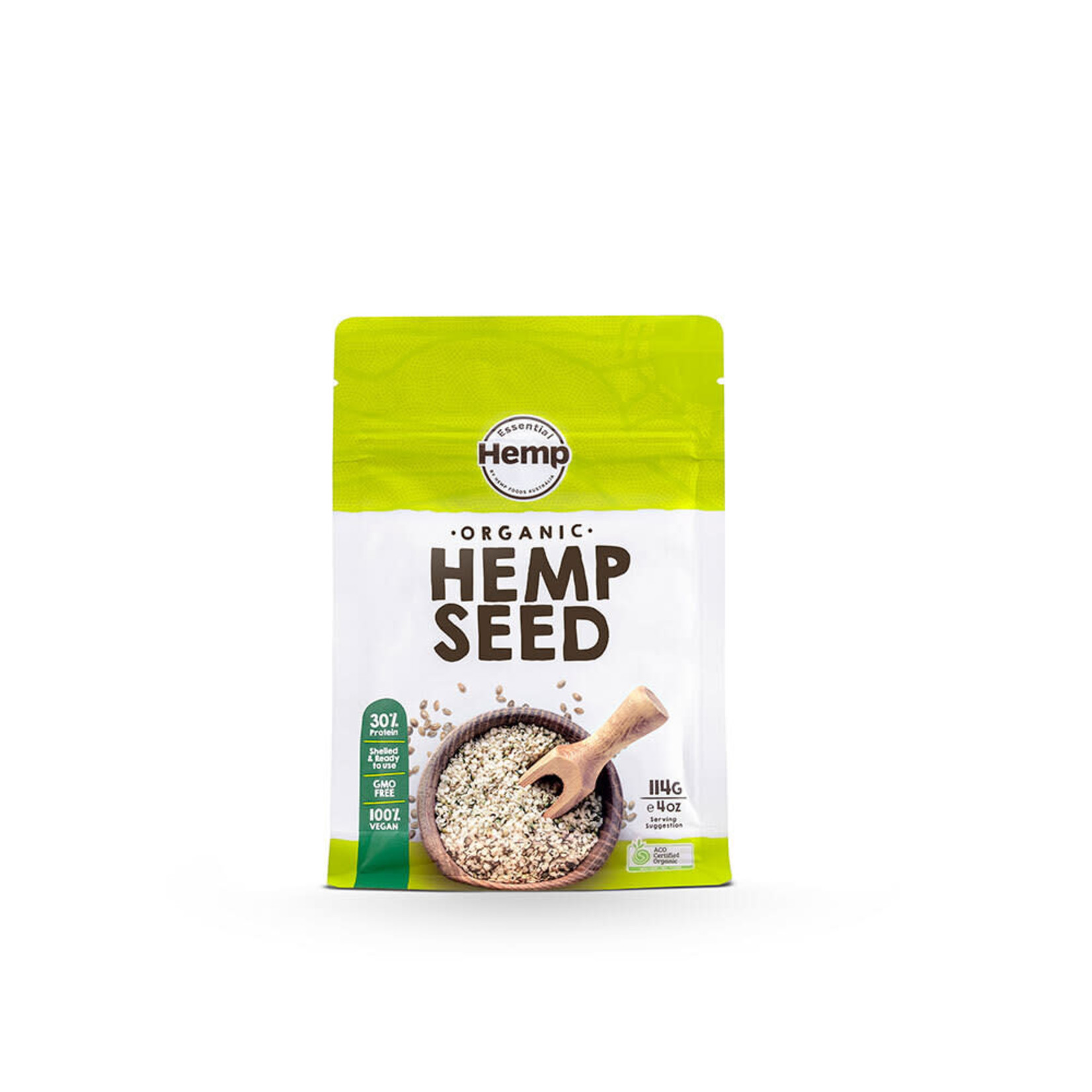 Hemp Foods Australia ( Essential Hemp) Hemp Foods Australia Organic Hemp Seeds Hulled 114g