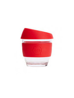 Joco Joco Reusable Glass Cup Small 8oz 236ml Red