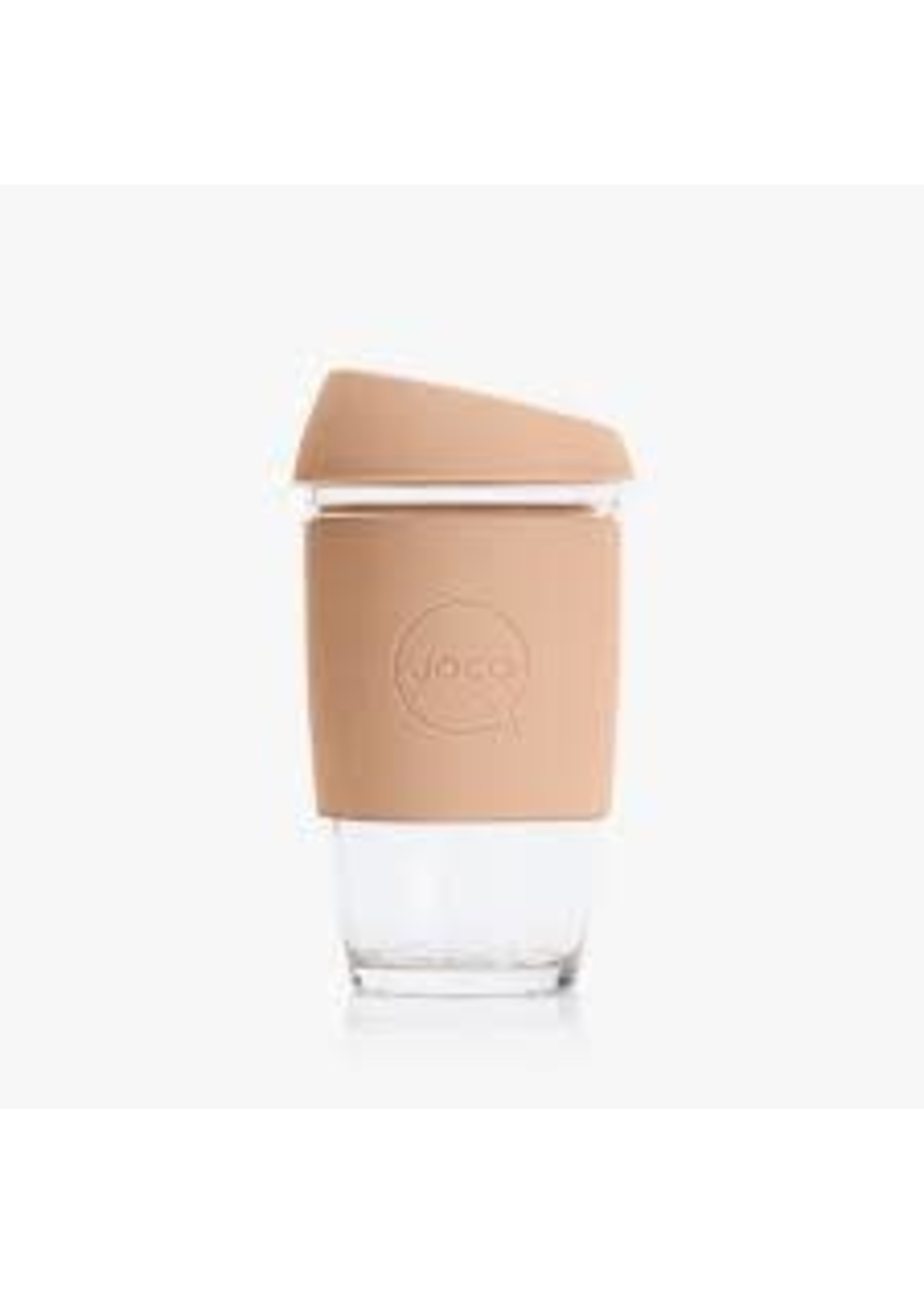 Joco Reusable Glass Cup XSmall 6oz 177ml Amberlight