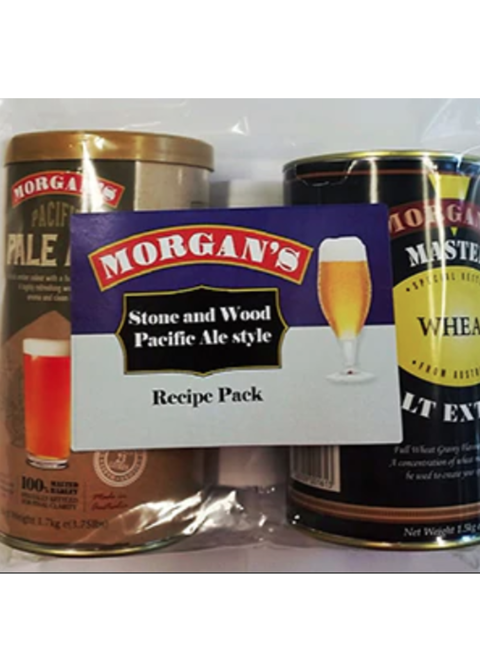 Morgan's Morgans  Recipe Pack Stone and Wood Style Pacific Ale style  - kit 2 tins plus hops