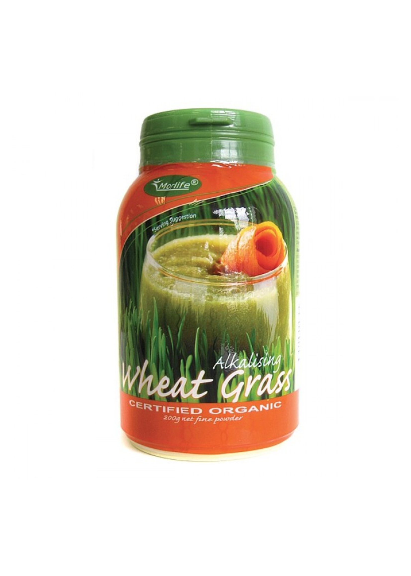 MORLIFE Morlife Organic Wheat Grass Powder  200 g