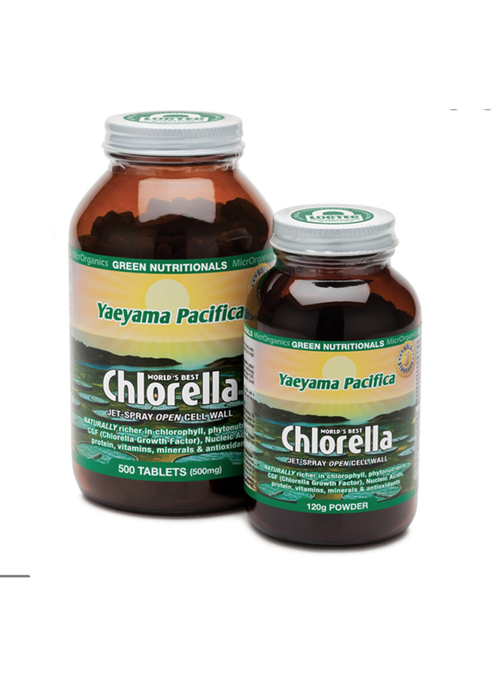 Green Nutritionals Hawaiian Pacifica Yaeyama Pacifica Chlorella Powder 120g